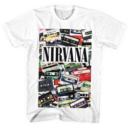 Nirvana - Unisex Cassettes T-Shirt