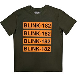 Blink-182 - Unisex Log Repeat T-Shirt