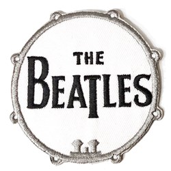 The Beatles - Unisex Drum Logo Standard Patch