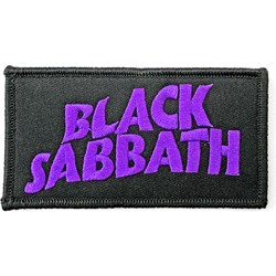 Black Sabbath - Unisex Wavy Logo Standard Patch
