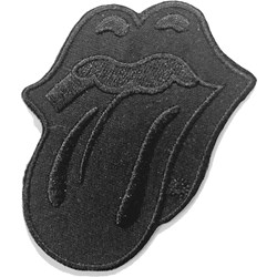 The Rolling Stones - Unisex Classic Tongue Black Standard Patch
