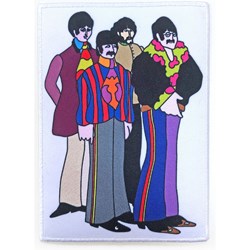 The Beatles - Unisex Sub Band Border Standard Patch