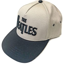 The Beatles - Unisex Drop T Logo Snapback Cap