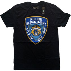 New York City - Unisex Police Dept. Badge T-Shirt