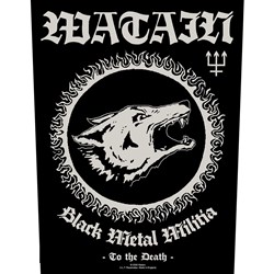 Watain - Unisex Black Metal Militia Back Patch