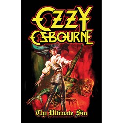 Ozzy Osbourne - Unisex The Ultimate Sin Textile Poster