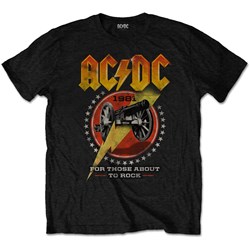 AC/DC - Unisex For Those About To Rock 81 T-Shirt