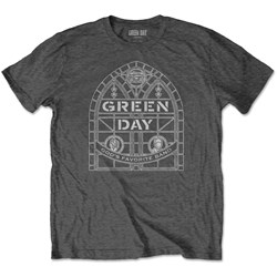 Green Day - Unisex Stained Glass Arch T-Shirt