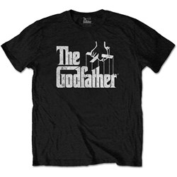 The Godfather - Unisex Logo White T-Shirt