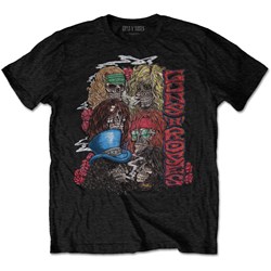 Guns N' Roses - Unisex Stacked Skulls T-Shirt