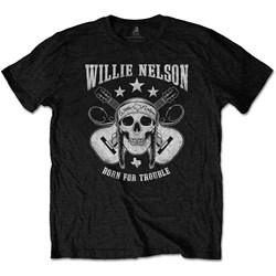 Willie Nelson - Unisex Skull T-Shirt