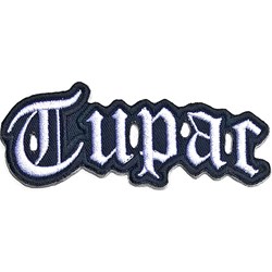 Tupac - Unisex Cut-Out Logo Standard Patch
