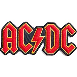 AC/DC - Unisex Cut Out 3D Logo Standard Patch