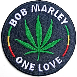 Bob Marley - Unisex Leaf Standard Patch