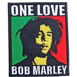 Bob Marley - Unisex One Love Standard Patch