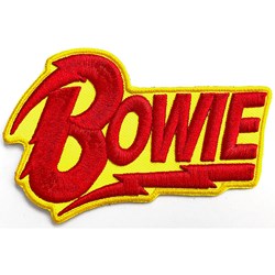 David Bowie - Unisex Diamond Dogs 3D Logo Standard Patch