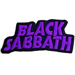 Black Sabbath - Unisex Cut Out Wavy Logo Standard Patch