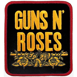 Guns N' Roses - Unisex Stacked Black Standard Patch