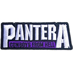 Pantera - Unisex Cowboys From Hell Standard Patch