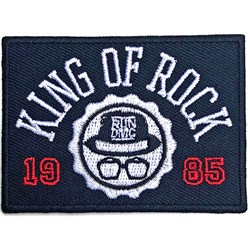 Run DMC - Unisex King Of Rock Standard Patch