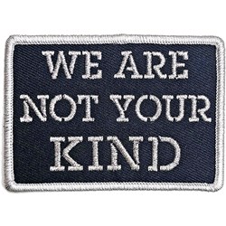 Slipknot - Unisex We Are Not Your Kind Stencil Standard Patch