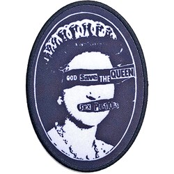 The Sex Pistols - Unisex God Save The Queen Standard Patch