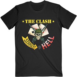 The Clash - Unisex Straight To Hell Single T-Shirt