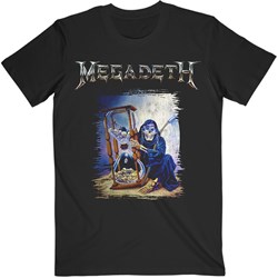Megadeth - Unisex Countdown Hourglass T-Shirt