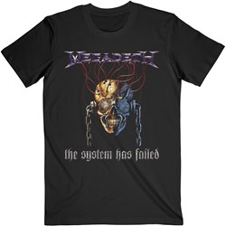 Megadeth - Unisex Systems Fail T-Shirt