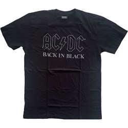 AC/DC - Unisex Back In Black T-Shirt
