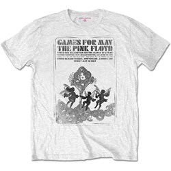 Pink Floyd - Unisex Games For May B&W T-Shirt