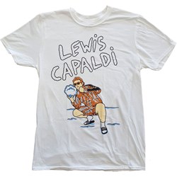 Lewis Capaldi - Unisex Snow Leopard T-Shirt