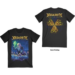 Megadeth - Unisex Rust In Peace 30Th Anniversary T-Shirt