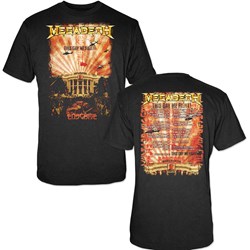 Megadeth - Unisex China Whitehouse T-Shirt