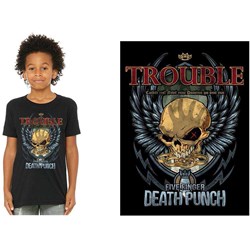Five Finger Death Punch - Kids Trouble T-Shirt