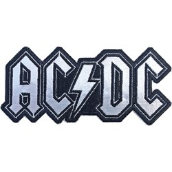 AC/DC - Unisex Cut-Out Foil Logo Standard Patch