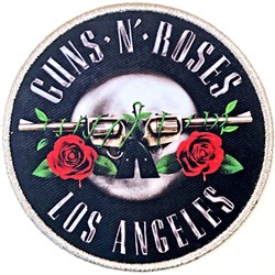 Guns N' Roses - Unisex Los Angeles Silver Standard Patch