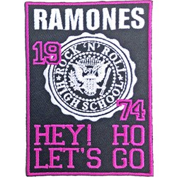 Ramones - Unisex High School Standard Patch