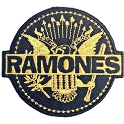 Ramones - Unisex Gold Seal Standard Patch