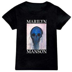 Marilyn Manson - Kids Halloween Painted Hollywood T-Shirt