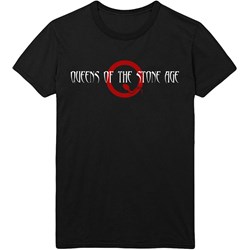 Queens Of The Stone Age - Unisex Text Logo T-Shirt