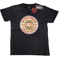 The Beatles - Unisex Sgt Pepper Drum T-Shirt