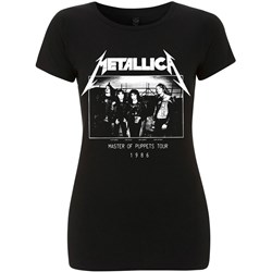 Metallica - Womens Mop Photo Damage Inc Tour T-Shirt