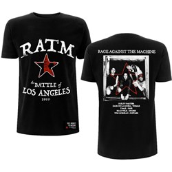 Rage Against The Machine - Unisex Battle Star T-Shirt