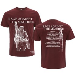 Rage Against The Machine - Unisex Bola Album Cover T-Shirt