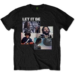 The Beatles - Unisex Let It Be Recording Shots T-Shirt