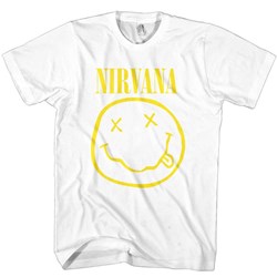 Nirvana - Kids Yellow Smiley T-Shirt