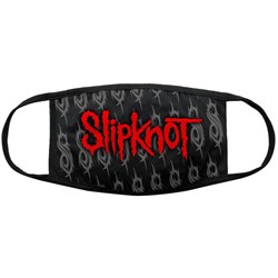 Slipknot - Unisex Red Logo & Sigils Face Mask
