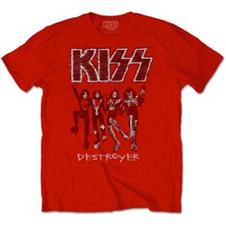 KISS - Unisex Destroyer Sketch T-Shirt