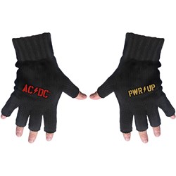 AC/DC - Unisex Pwr-Up Logo Fingerless Gloves